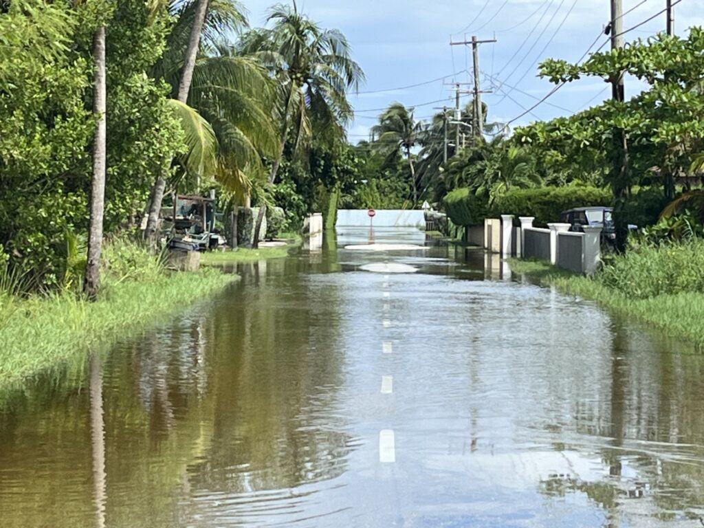 Weather services warns of possible flooding of low-lying areas