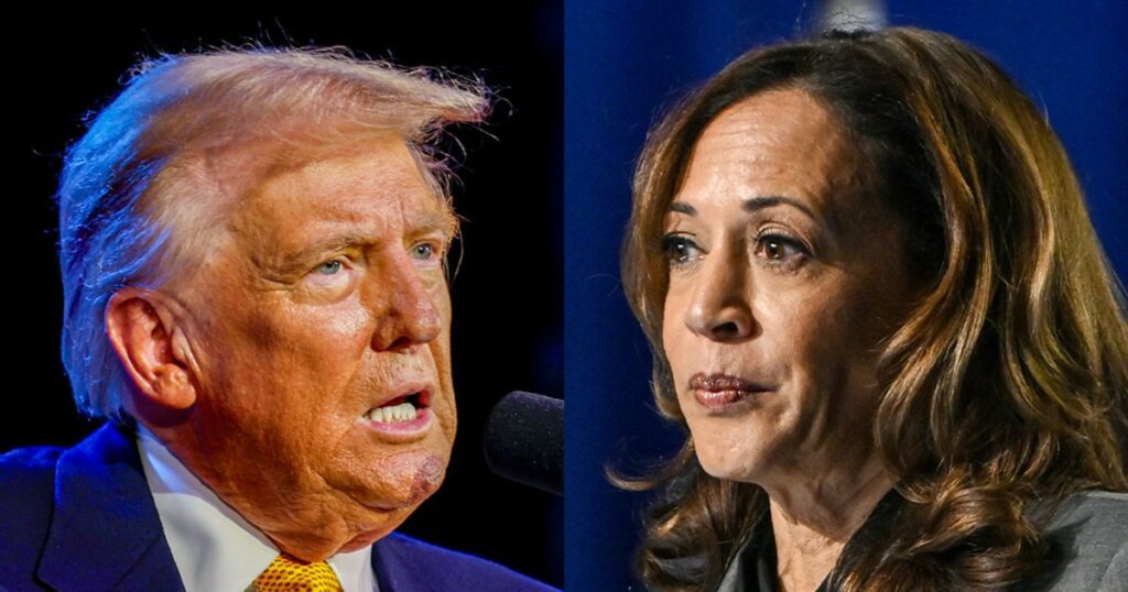 Trump rallies following Al Smith dinner; Harris holds events in Michigan