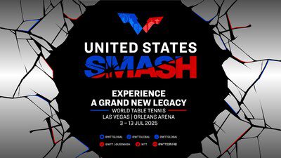 WORLD TABLE TENNIS SET TO ELECTRIFY AMERICA WITH INAUGURAL UNITED STATES SMASH