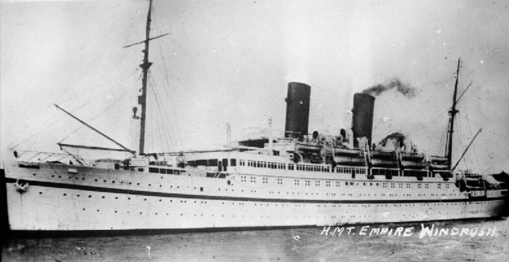 HMT Empire Windrush - Historic UK