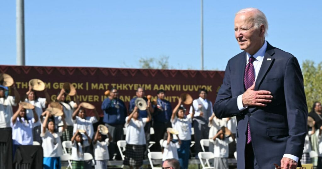 Biden apologizes for forced Native American boarding school policy that caused abuse and deaths of children