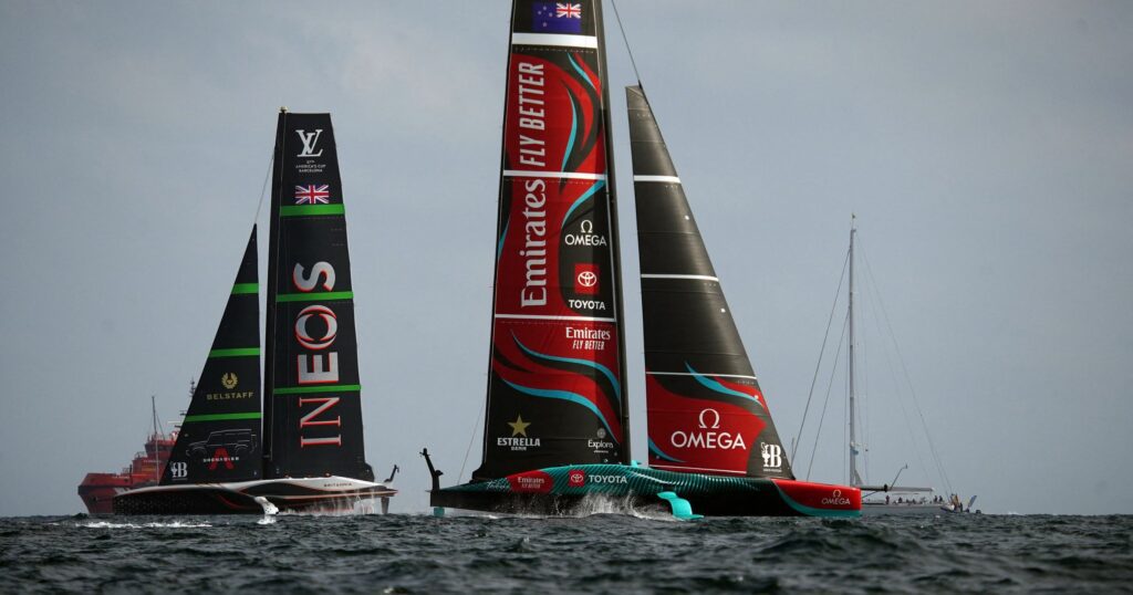 America's Cup Day 3 LIVE - Great Britain's Ineos Britannia desperate to reduce New Zealand lead in Barcelona