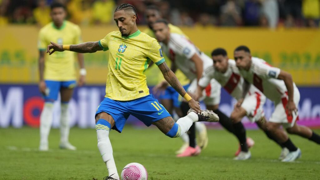 Brazil vs Peru Highlights, BRA 4-0 PER, FIFA World Cup 2026 qualifiers: Henrique, Pereira join Raphinha on scoresheet