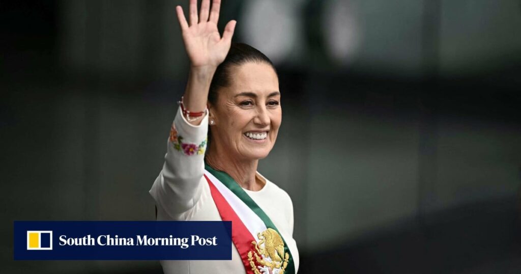 Claudia Sheinbaum sworn in as Mexico’s first female president, vows ‘it is time for women’