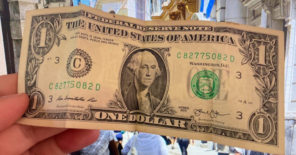 Current Value of the US Dollar