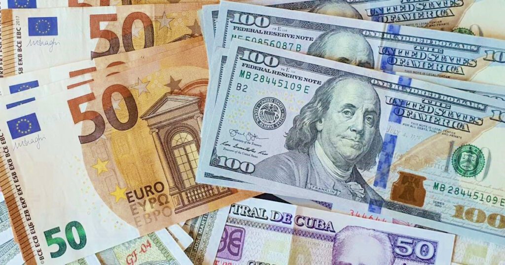 Dollar and Euro Average Selling Prices Surge Again in Cuba