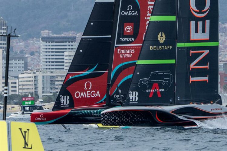 Emirates Team New Zealand score two opening wins at start of Louis Vuitton 37th America's Cup Match