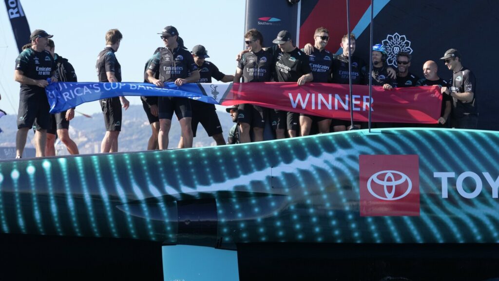 Emirates Team New Zealand wins 37th America’s Cup by beating INEOS Britannia 7-2