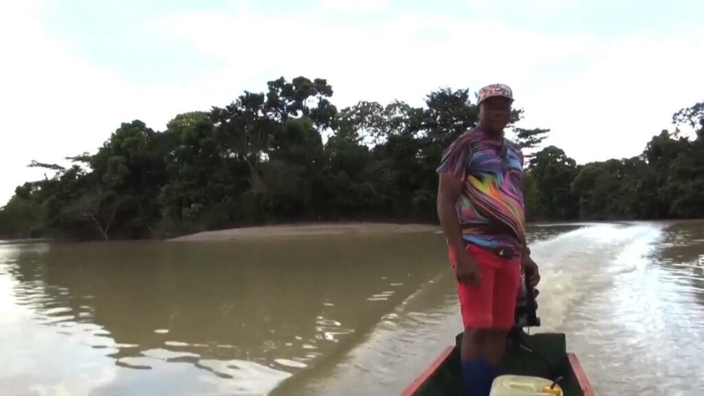 In Colombia river guardians fight to protect river polluted by illegal gold mining