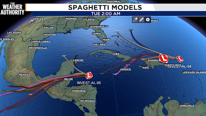 Increasing chances of Tropical Development in the Caribbean