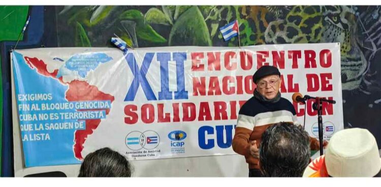 Radio Havana Cuba | Friends of Cuba in Honduras demand an end to the U.S. blockade