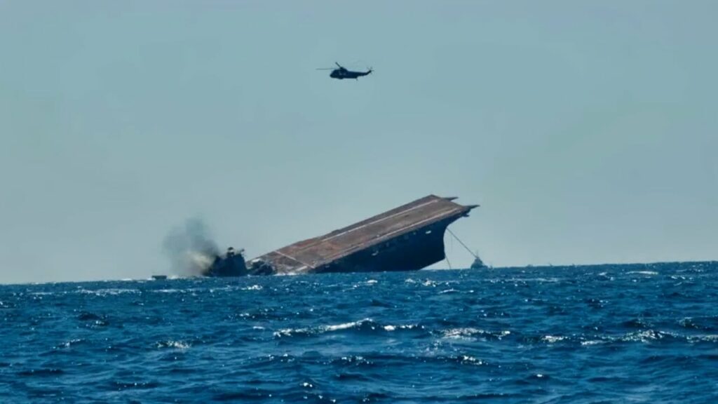 'She Won't Sink': The U.S. Navy Failed for 4 Weeks to Sink Their Own Aircraft Carrier