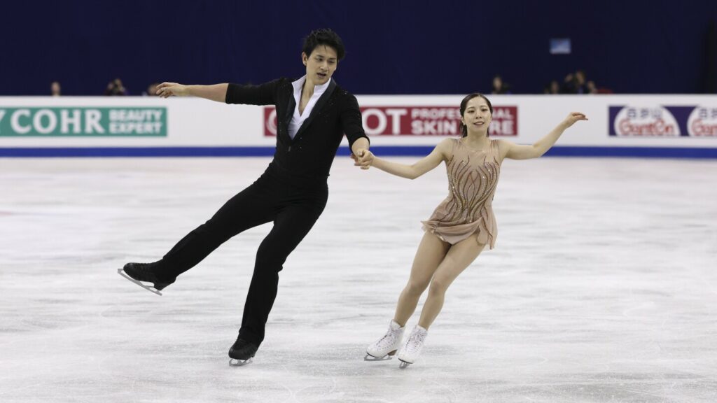 Skate America: Riku Miura, Ryuichi Kihara lead after pairs' short program