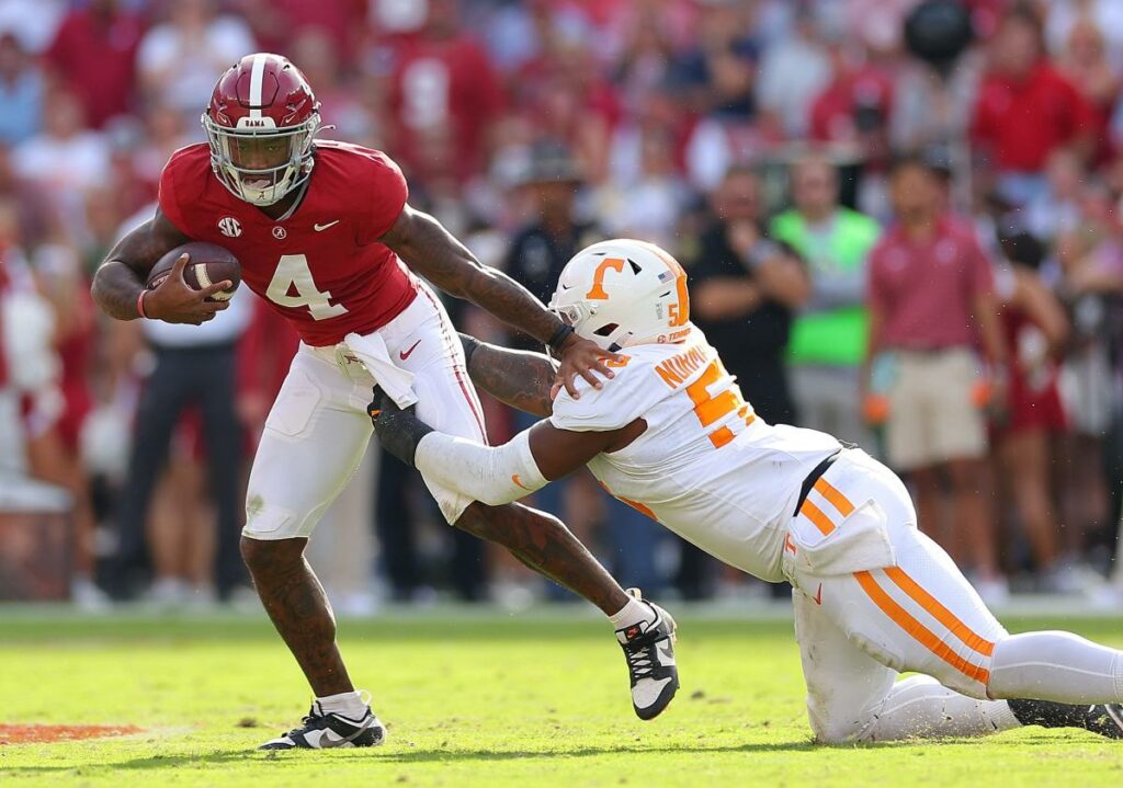 USA TODAY Sports projects when Alabama could suffer its first loss of 2024