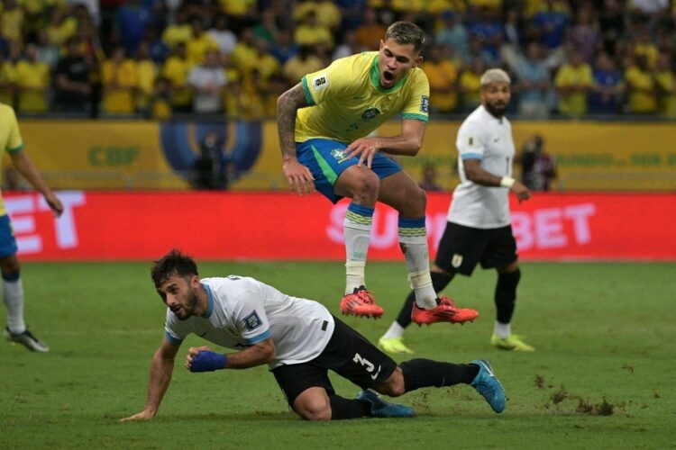 ‘Results are overshadowing what’s really going on,’ says Brazil coach after 1-1 draw with Uruguay