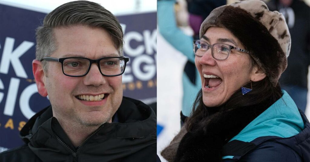 Alaska’s U.S. House race close as early votes roll in