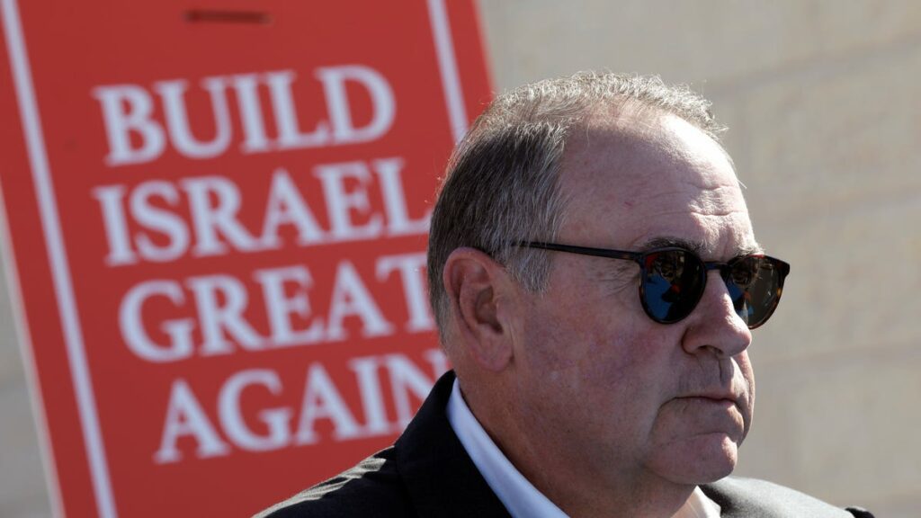 Mike Huckabee to be ambassador to Israel