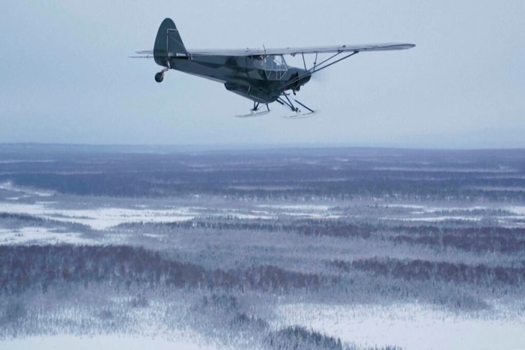 The Turkey Bomb pilot dropping Thanksgiving dinner to homes in the middle of nowhere