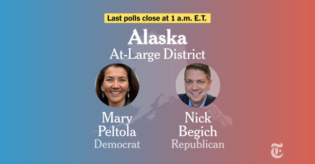 Alaska At-Large Congressional District Election Results 2024