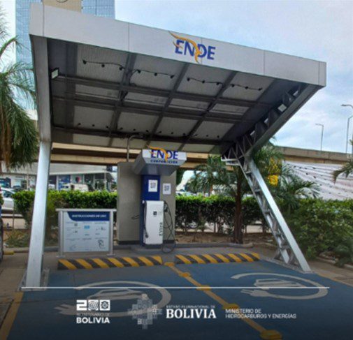 Bolivia is betting on electromobility with a network of more than 10 electric charging stations in operation