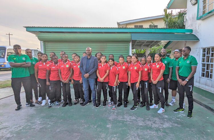 GFF U17 teams depart for Suriname