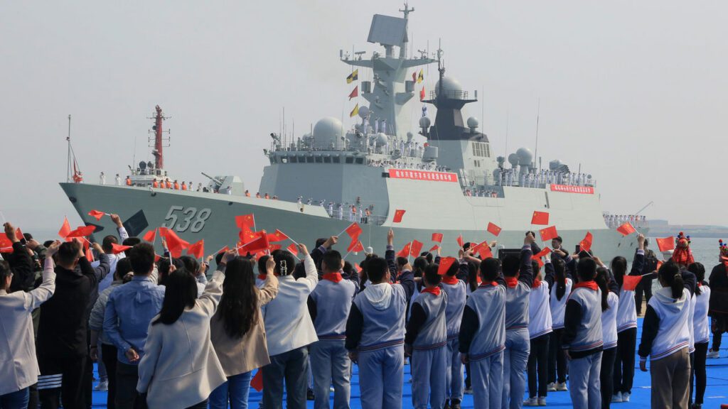 In some areas of military strength, China has surpassed America