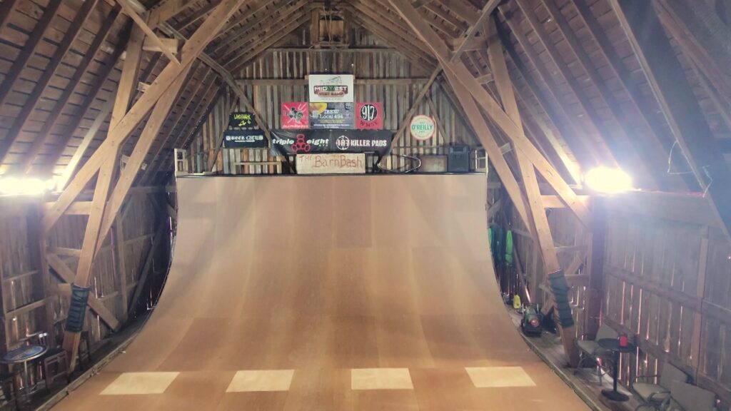 Tallest public half-pipe in North America sits in a barn in Grafton. Now, it might shut down.