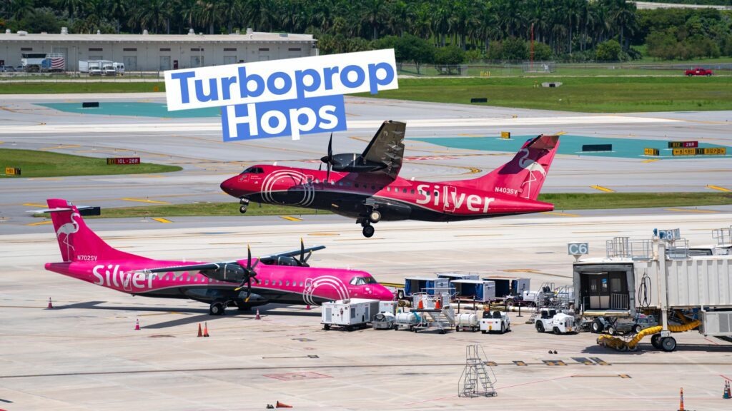 The 5 US-Caribbean Routes Served More Than Daily By Silver Airways' ATRs This December