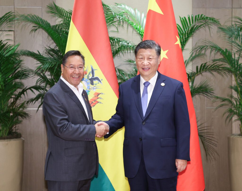 Xi says China to align Belt and Road cooperation with Bolivia's 2025 development plan