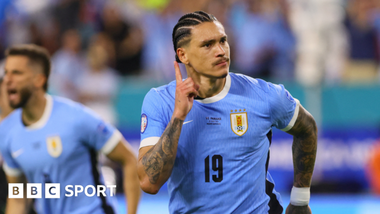Copa America: Darwin Nunez scores as Uruguay begin campaign with win over Panama - BBC.com