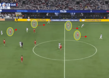 Jesse Marsch with Canada at Copa America 2024