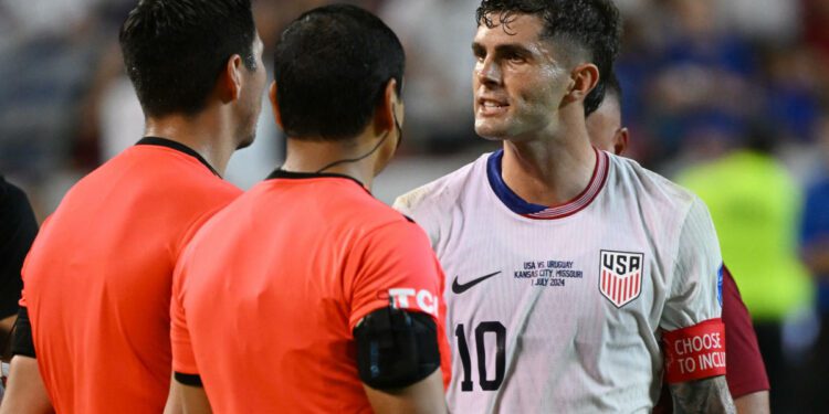 Copa América: Christian Pulisic, USMNT blast referee after loss to Uruguay, curious 'offside goal'