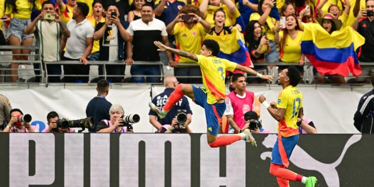 Colombia vs Panama at State Farm Stadium