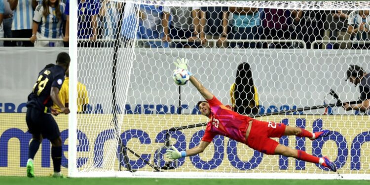 Argentina-Ecuador: Martinez saves Messi blushes at Copa America 