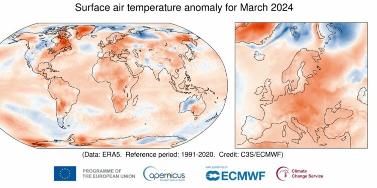 March 2024 Was the Warmest March Ever Recorded