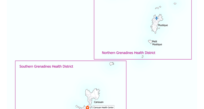 St Vincent & Grenadines: Hurricane Beryl - Grenadines Health Facilities and Districts (11 Jul 2024) - ReliefWeb
