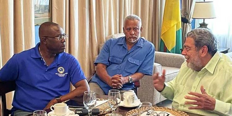 CDB Senior Management Visits St. Vincent to Accelerate Hurricane Recovery Efforts