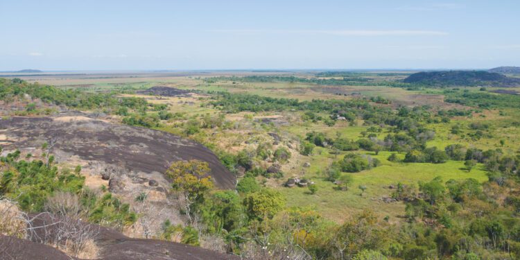 Monumental rock art in South America – The Past