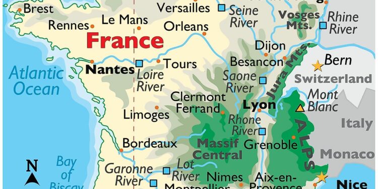 France Maps & Facts - World Atlas