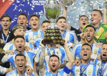 Argentina defend Copa America title after crowd drama