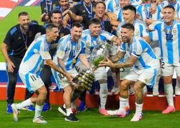 Argentina clinch record Copa America title in match marred by crowd violence