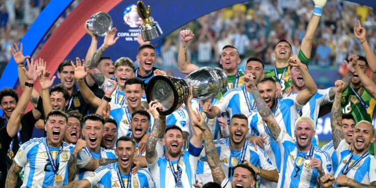 Argentina beats Colombia to win second straight Copa America championship