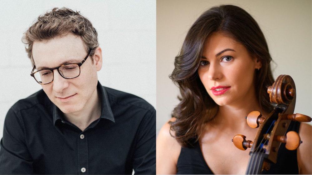 Composer Nicholas Britell and cellist Caitlin Sullivan