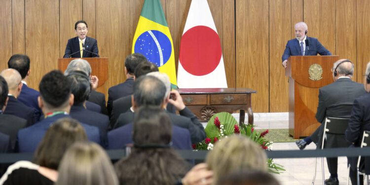 Japan PM Kishida vows to tackle global challenges with South America