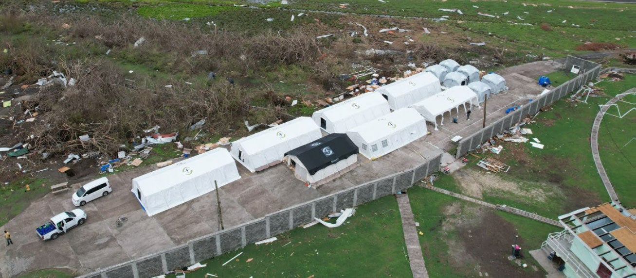 Ministry of Carriacou and Petite Martinique Affairs & Local Government - Samaritan Purse EMT Type 1 hospital 