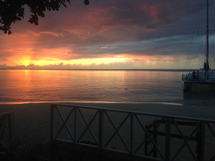 Sandals Jamaica sunset Montego Bay