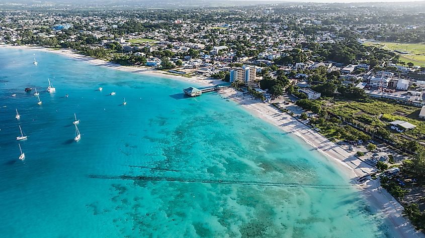 Bridgetown, Capital of Barbados around 