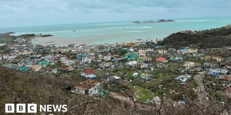 'Almost whole island homeless' in Hurricane Beryl's wake