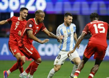 Argentina and Canada vying for a spot in the Copa America final
