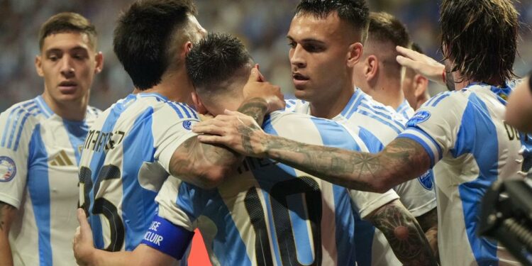 Argentina claim 2-0 win over Canada in Copa America opener